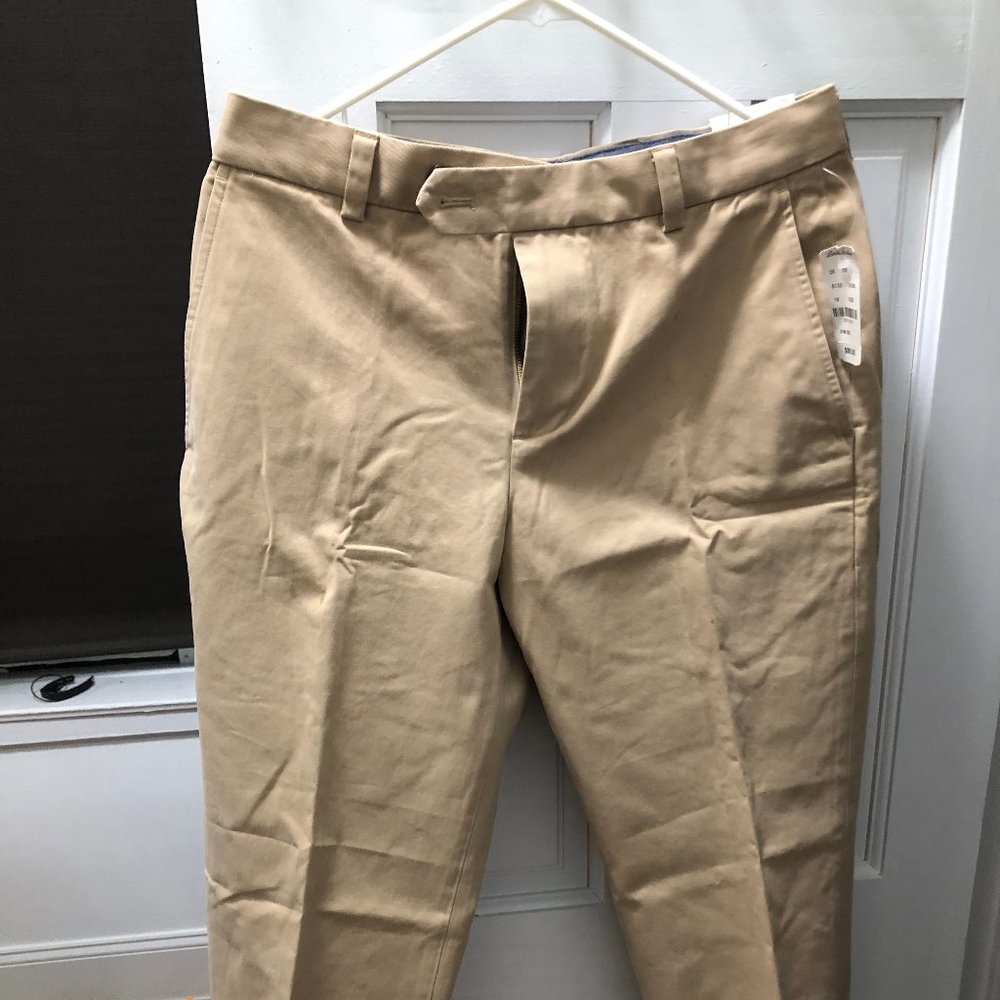 Brooks Brothers Milano Khaki Trousers 31x32